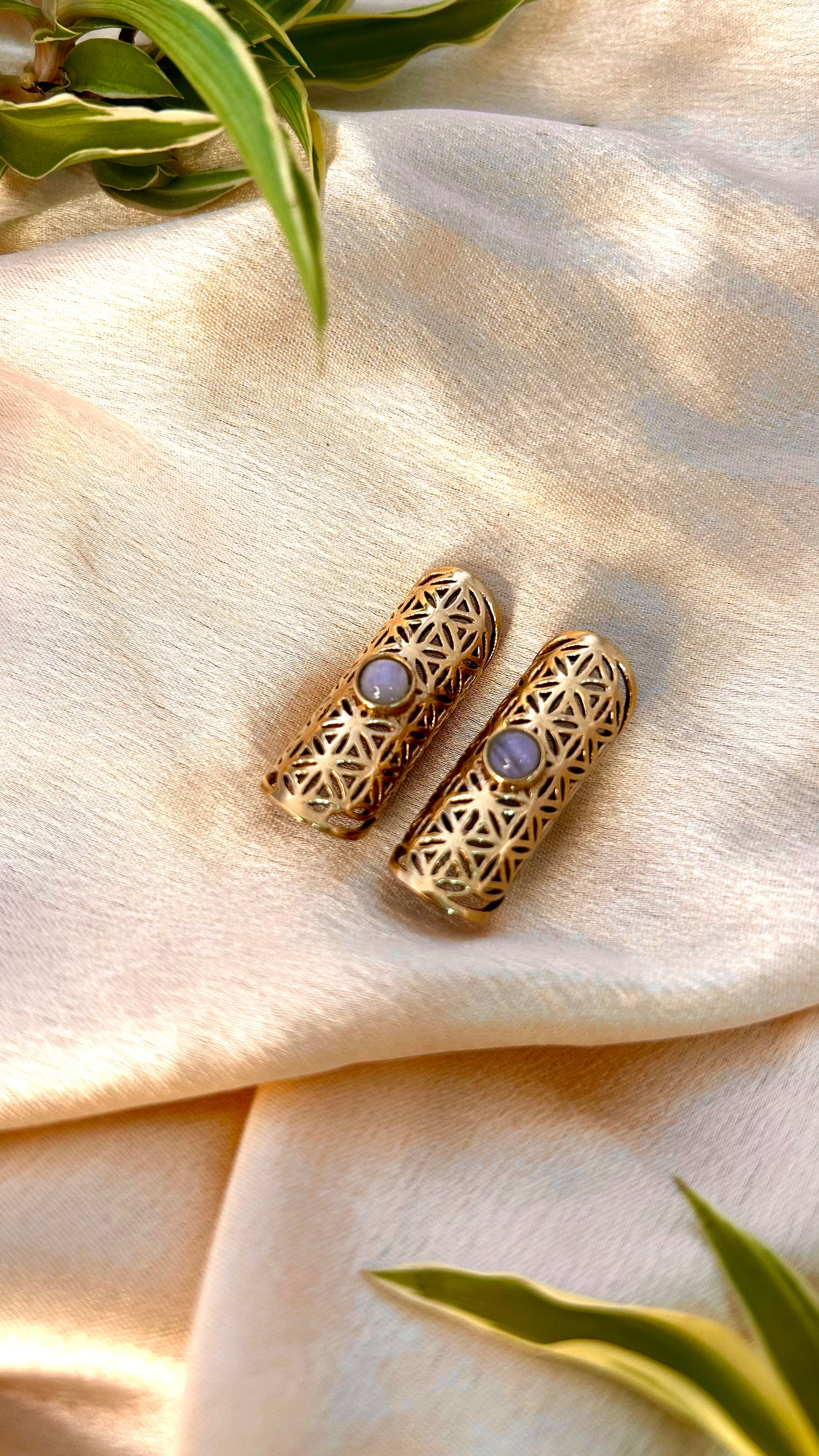 Golden Filigree Dreadlock Cuff
