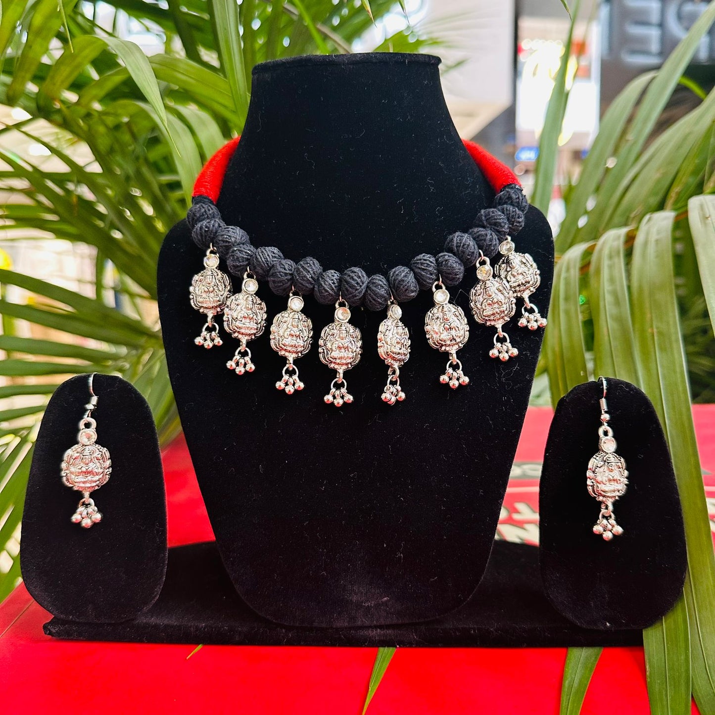 Divine Goddess Handmade Fusion Necklace Set