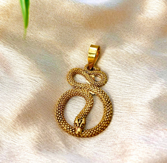 Serpent Infinity Pendant – Timeless Power & Elegance
